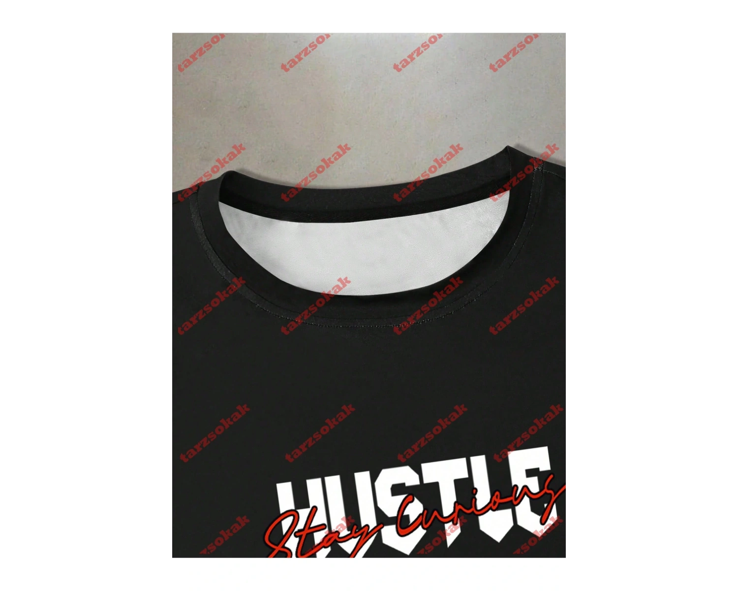 Model 3803 Erkek Yazlık Yuvarlak Yaka Kısa Kollu Günlük Tişört, Yaz