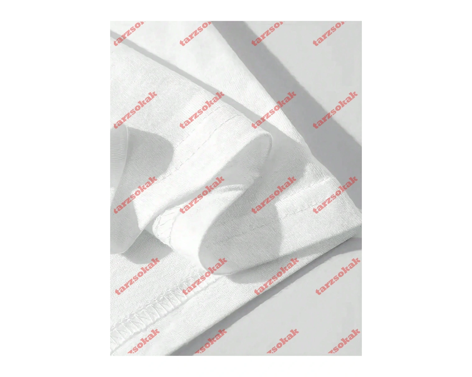 Model 3804 Erkek Yazlık Yuvarlak Yaka Kısa Kollu Günlük Tişört, Yaz