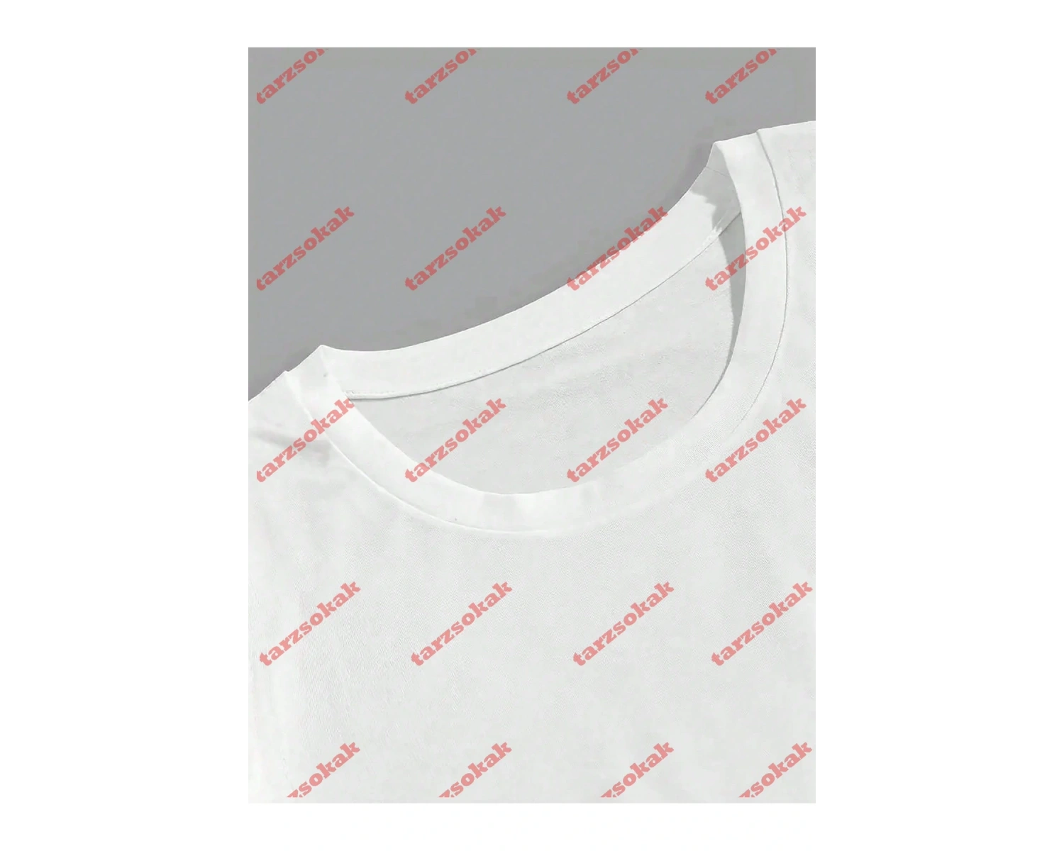 Model 3804 Erkek Yazlık Yuvarlak Yaka Kısa Kollu Günlük Tişört, Yaz