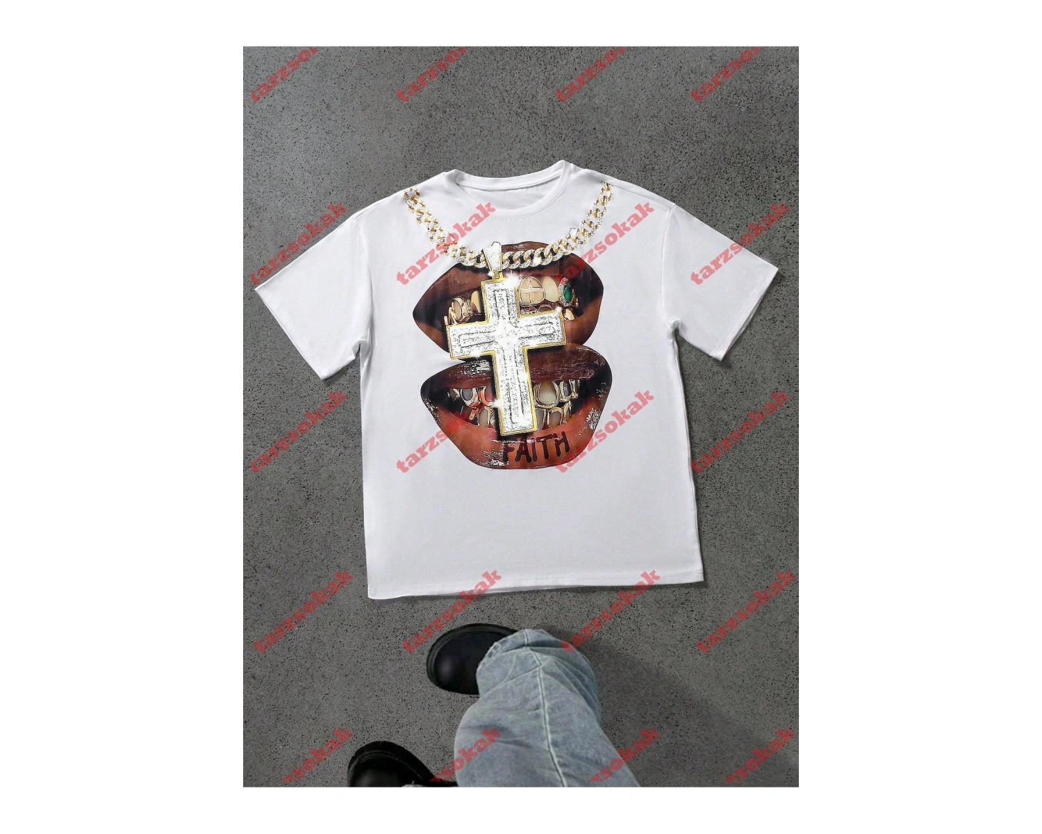 Model 3806 Erkek Yazlık Yuvarlak Yaka Kısa Kollu Günlük Tişört, Yaz