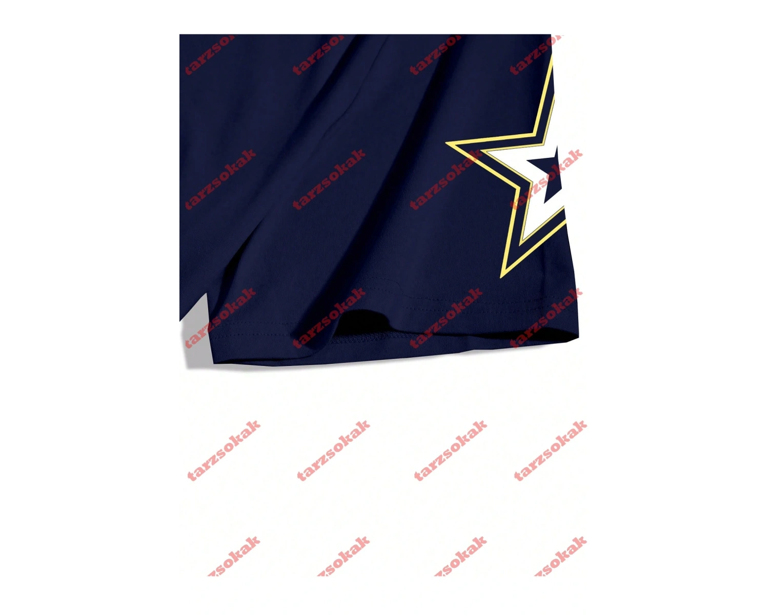 Model 3807 Erkek Yazlık Yuvarlak Yaka Kısa Kollu Günlük Tişört, Yaz