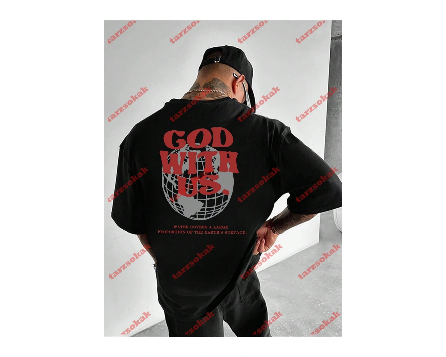 Model 3813 Erkek Yazlık Yuvarlak Yaka Kısa Kollu Günlük Tişört, Yaz