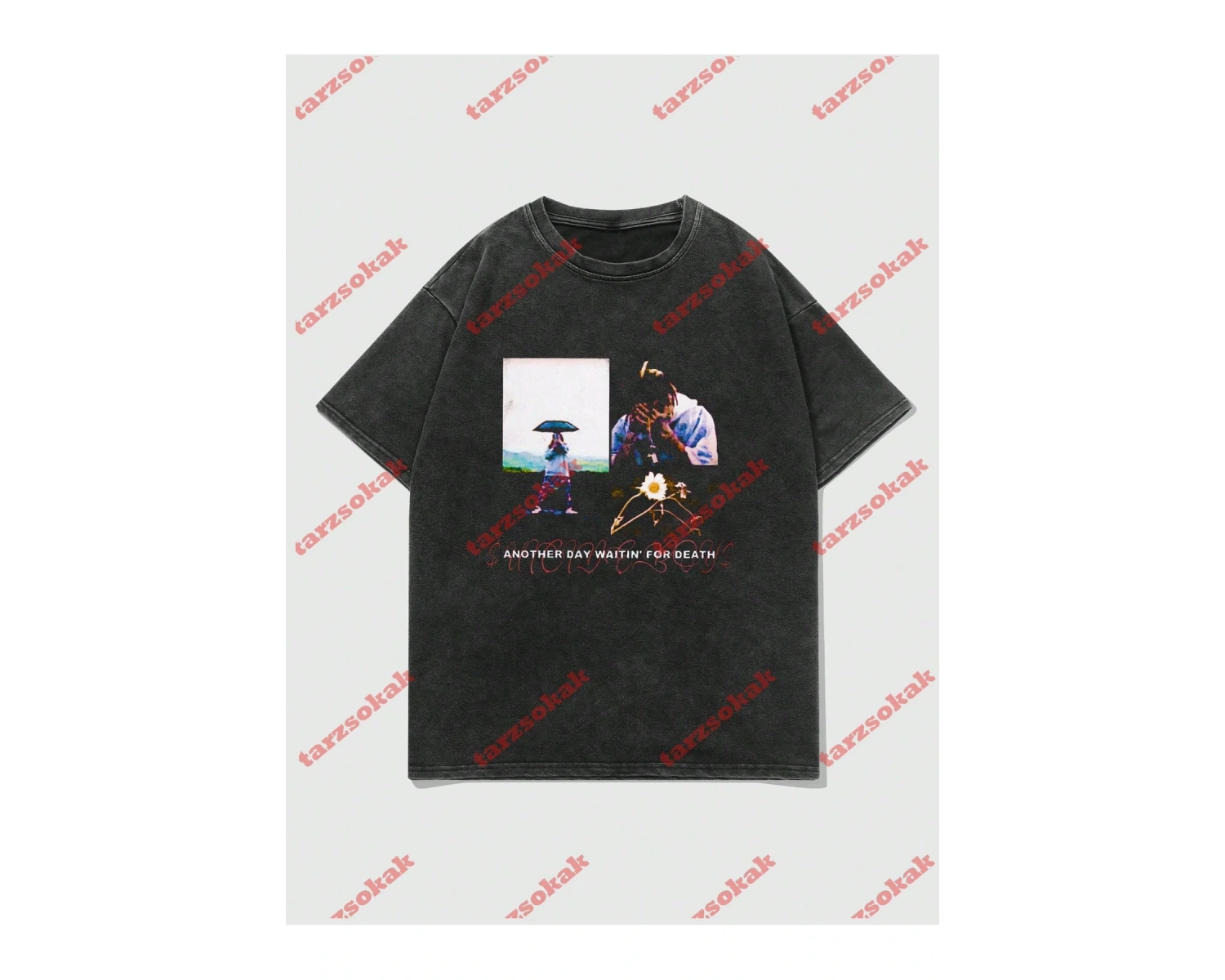 Model 3814 Erkek Yazlık Yuvarlak Yaka Kısa Kollu Günlük Tişört, Yaz