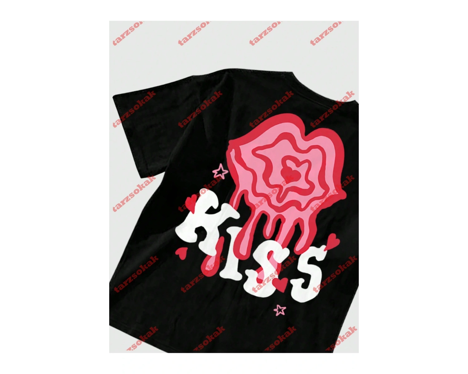 Model 3819 Erkek Yazlık Yuvarlak Yaka Kısa Kollu Günlük Tişört, Yaz