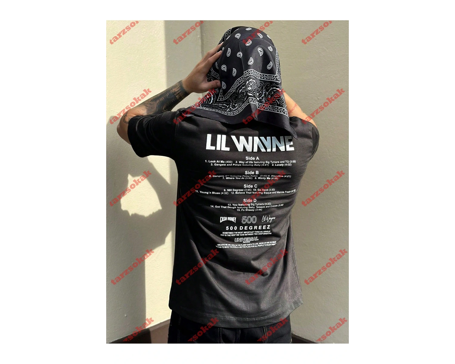 Model 3820 Erkek Yazlık Yuvarlak Yaka Kısa Kollu Günlük Tişört, Yaz