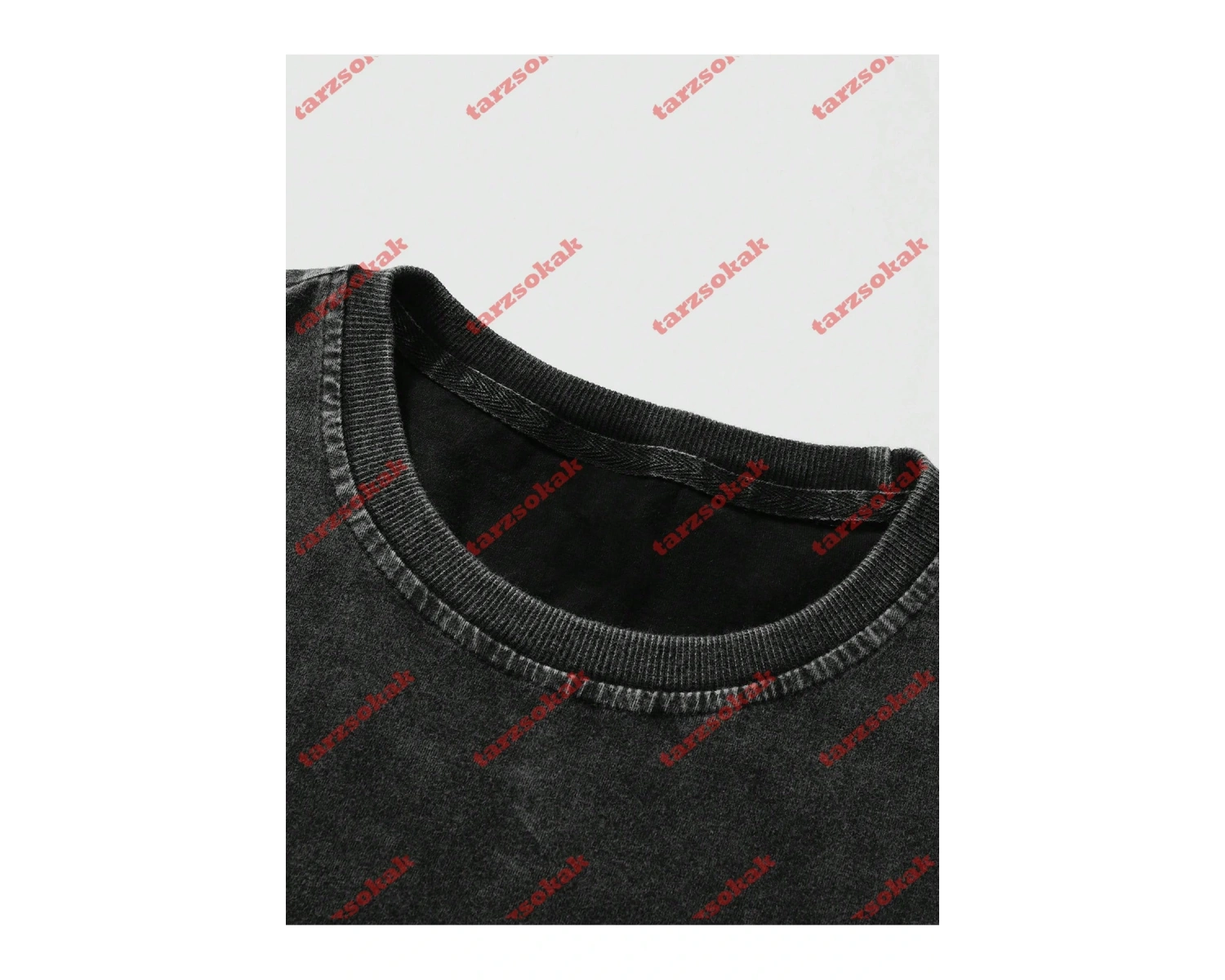 Model 3824 Erkek Yazlık Yuvarlak Yaka Kısa Kollu Günlük Tişört, Yaz