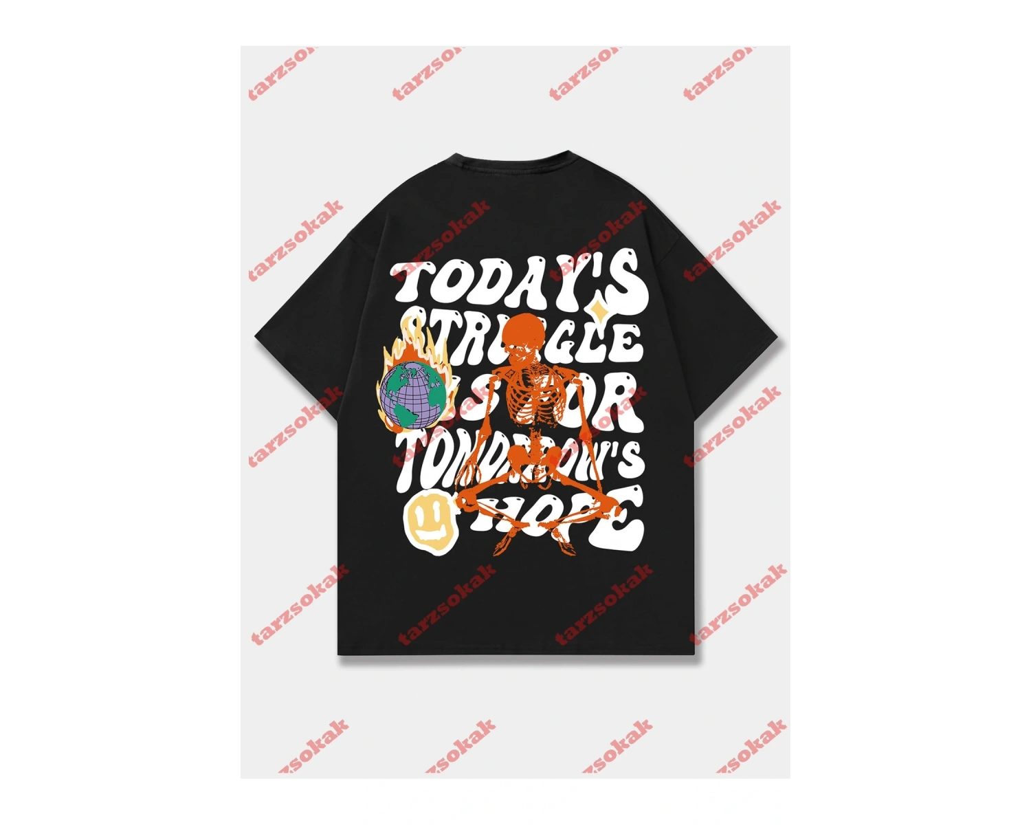 Model 3830 Erkek Yazlık Yuvarlak Yaka Kısa Kollu Günlük Tişört, Yaz