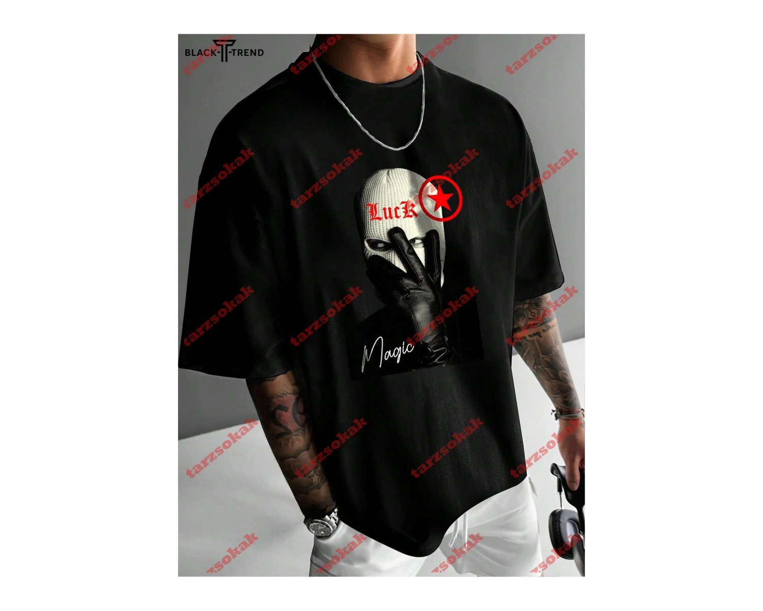 Model 3832 Erkek Yazlık Yuvarlak Yaka Kısa Kollu Günlük Tişört, Yaz