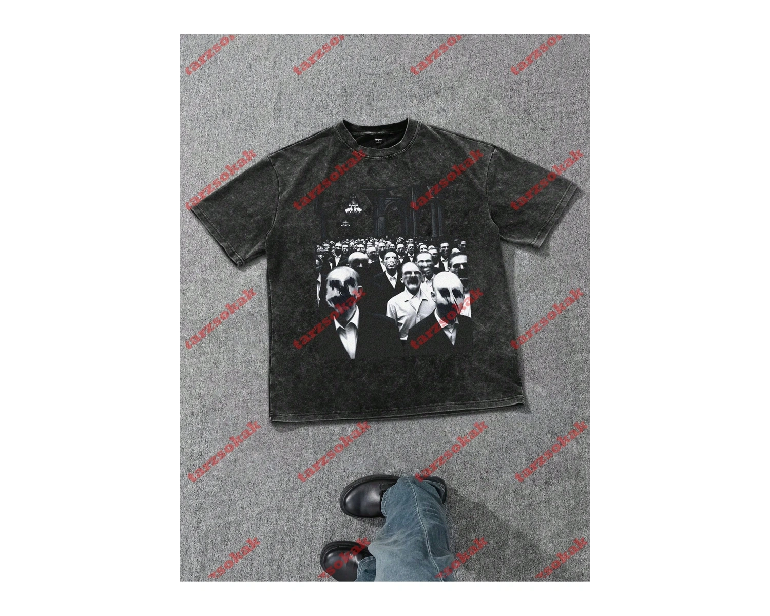 Model 3835 Erkek Yazlık Yuvarlak Yaka Kısa Kollu Günlük Tişört, Yaz