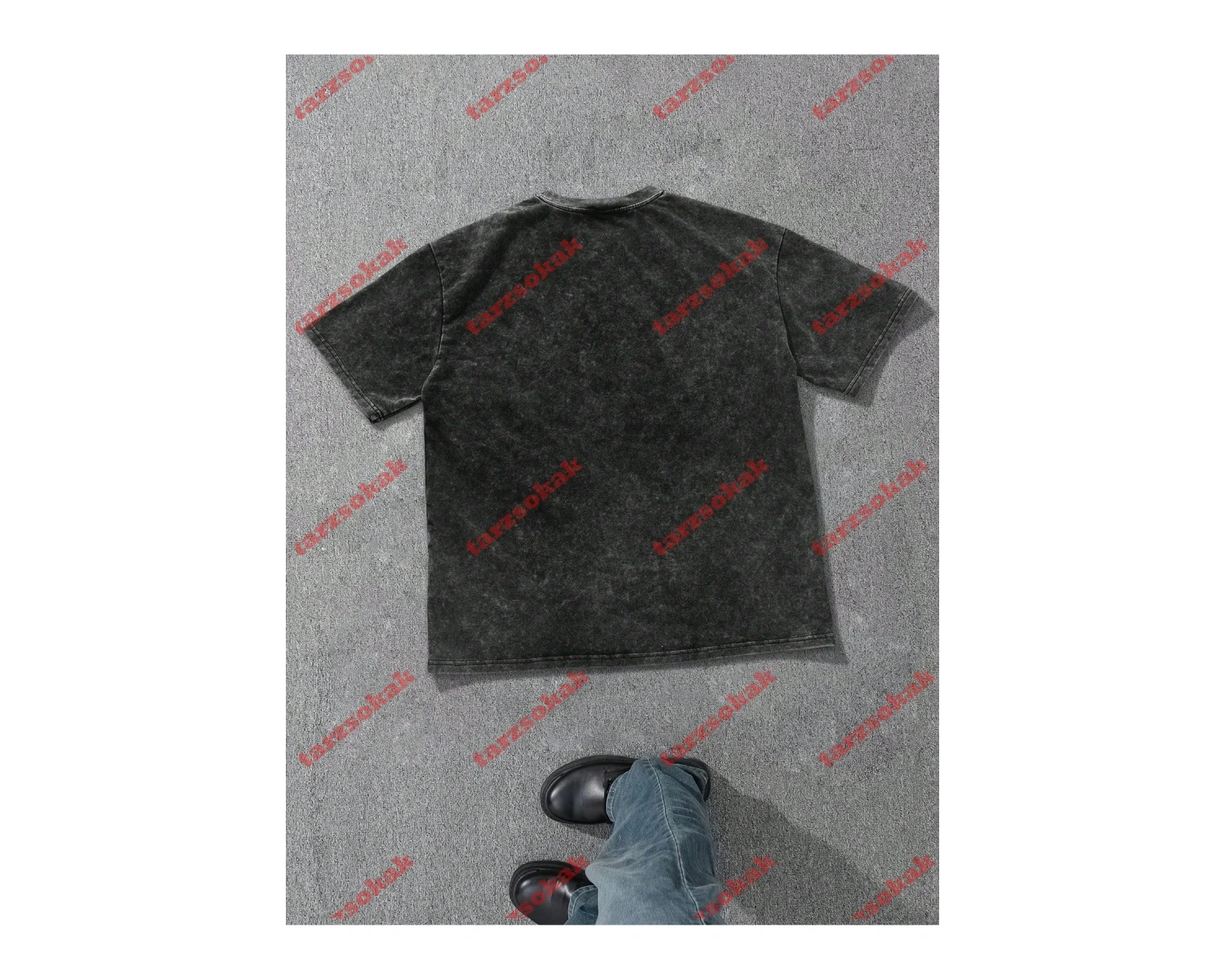 Model 3835 Erkek Yazlık Yuvarlak Yaka Kısa Kollu Günlük Tişört, Yaz