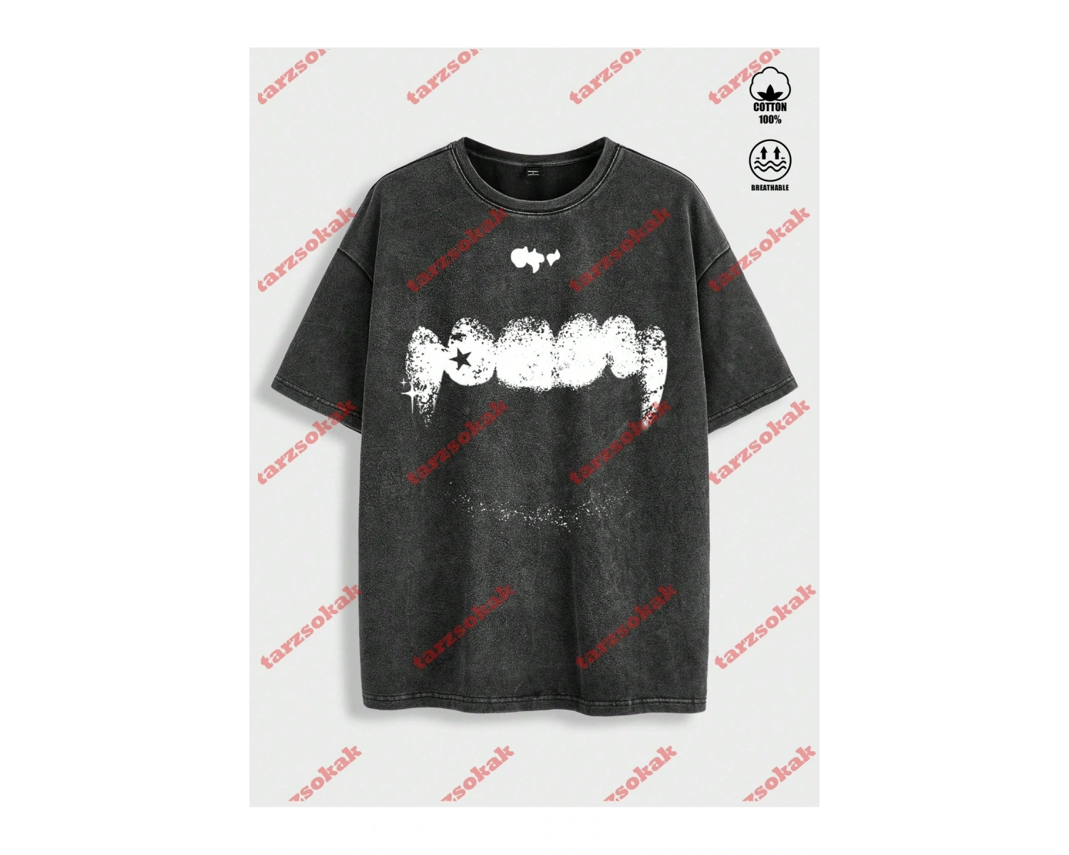 Model 3836 Erkek Yazlık Yuvarlak Yaka Kısa Kollu Günlük Tişört, Yaz