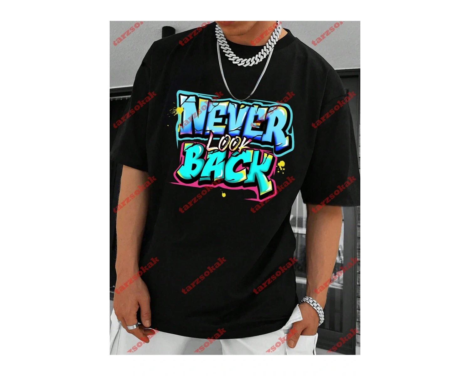 Model 3839 Erkek Yazlık Yuvarlak Yaka Kısa Kollu Günlük Tişört, Yaz