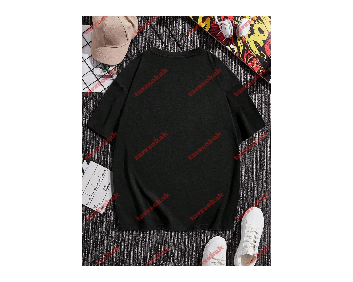 Model 3839 Erkek Yazlık Yuvarlak Yaka Kısa Kollu Günlük Tişört, Yaz