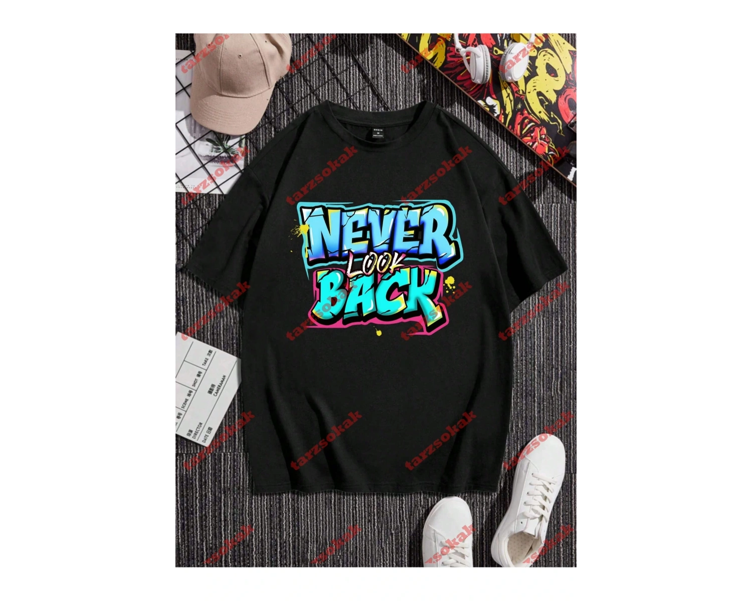 Model 3839 Erkek Yazlık Yuvarlak Yaka Kısa Kollu Günlük Tişört, Yaz