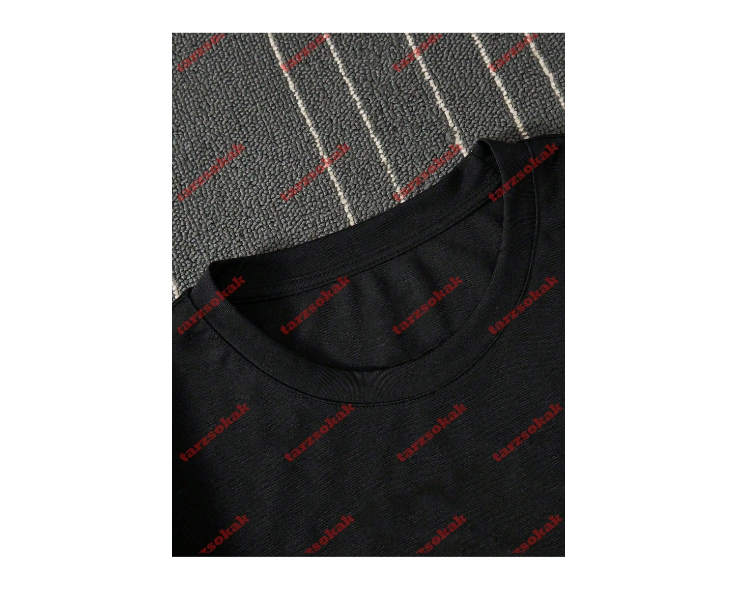 Model 3844 Erkek Yazlık Yuvarlak Yaka Kısa Kollu Günlük Tişört, Yaz