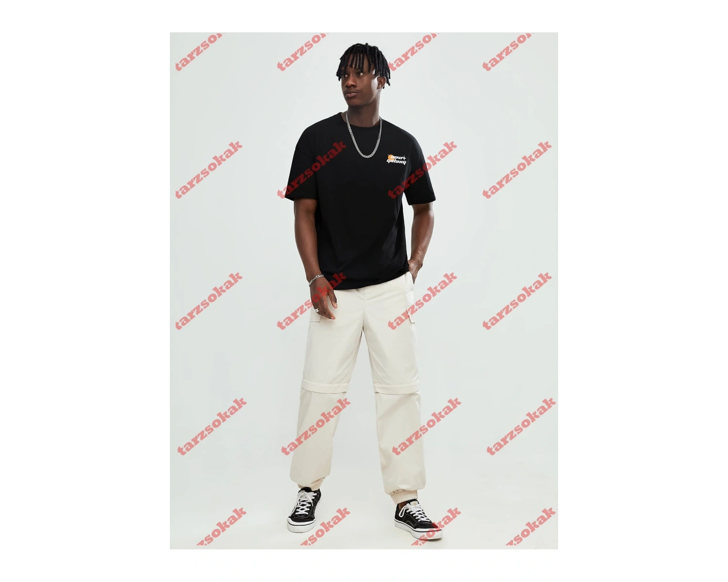 Model 3849 Erkek Yazlık Yuvarlak Yaka Kısa Kollu Günlük Tişört, Yaz