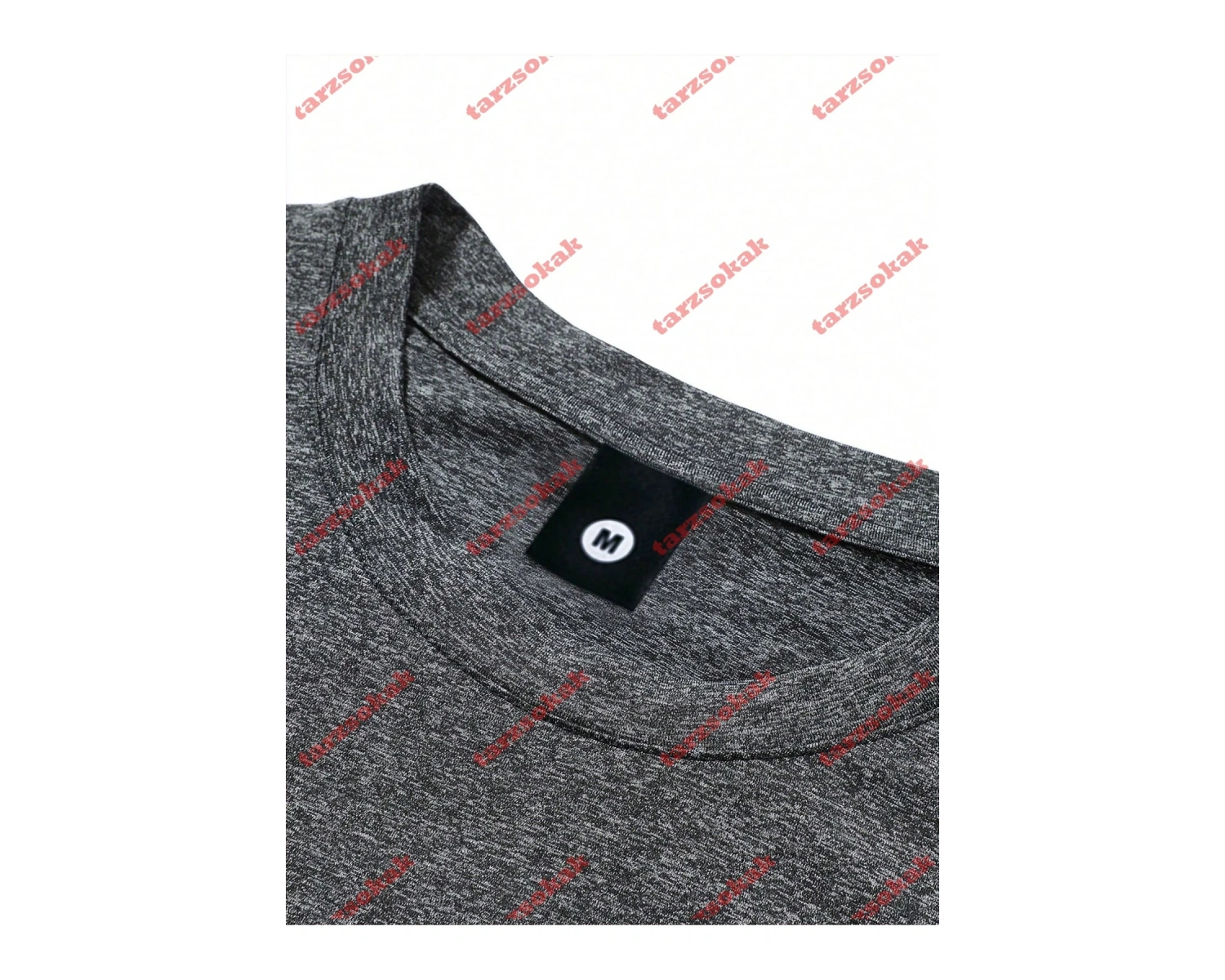 Model 3852 Erkek Yazlık Yuvarlak Yaka Kısa Kollu Günlük Tişört, Yaz