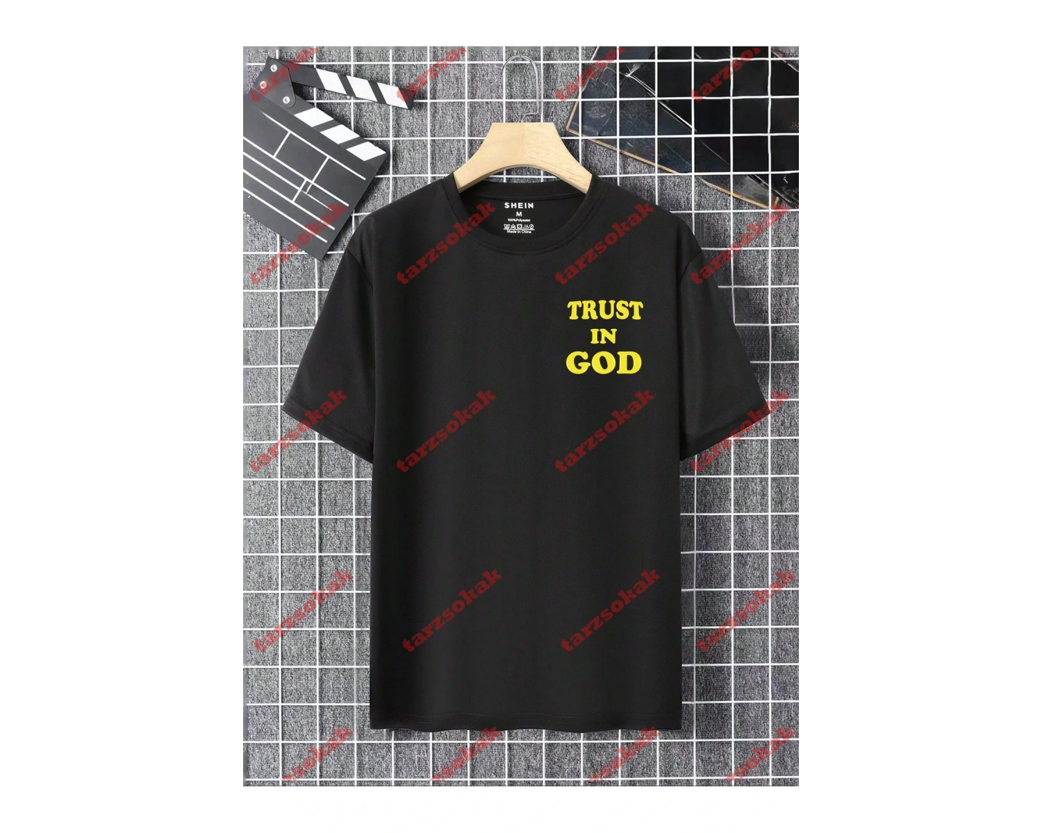 Model 3853 Erkek Yazlık Yuvarlak Yaka Kısa Kollu Günlük Tişört, Yaz