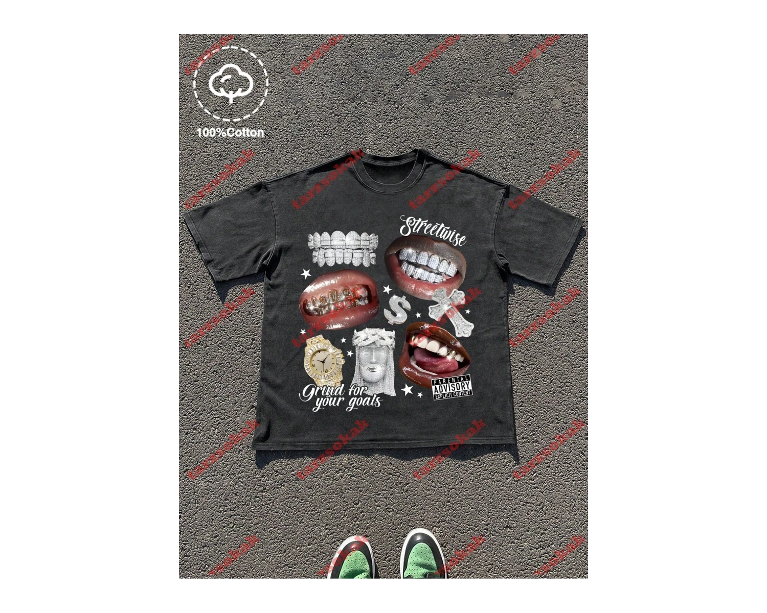 Model 3855 Erkek Yazlık Yuvarlak Yaka Kısa Kollu Günlük Tişört, Yaz