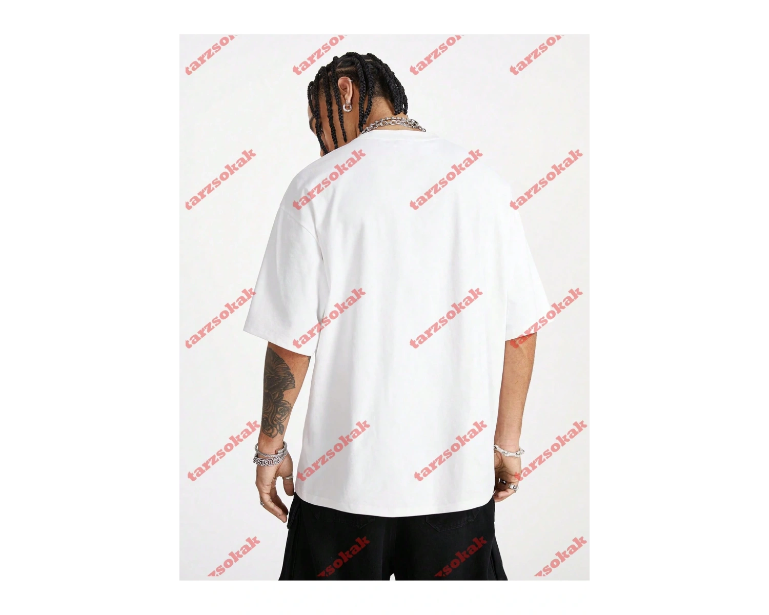 Model 3856 Erkek Yazlık Yuvarlak Yaka Kısa Kollu Günlük Tişört, Yaz