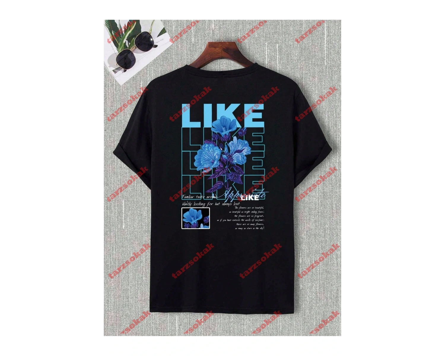 Model 3863 Erkek Yazlık Yuvarlak Yaka Kısa Kollu Günlük Tişört, Yaz