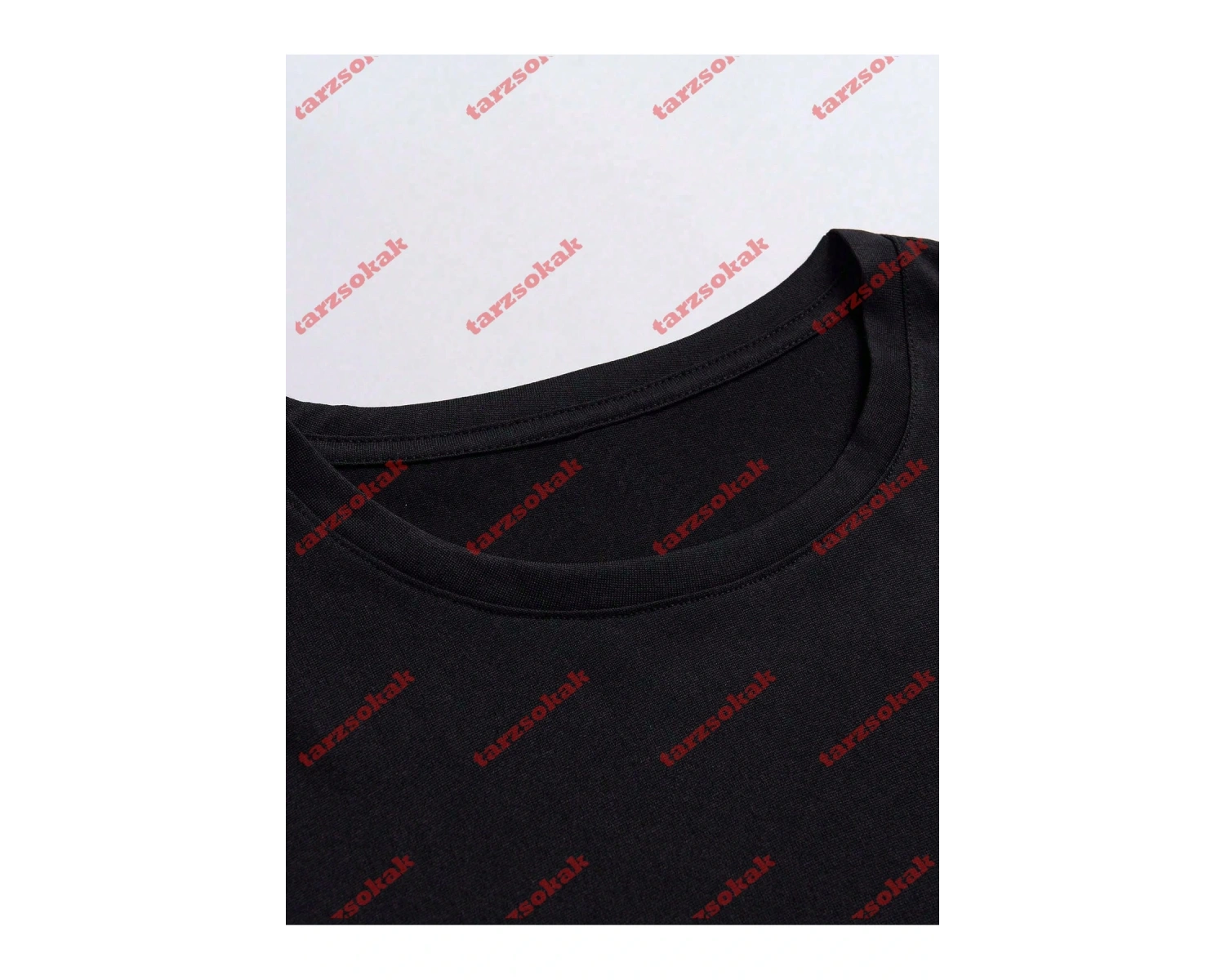 Model 3863 Erkek Yazlık Yuvarlak Yaka Kısa Kollu Günlük Tişört, Yaz