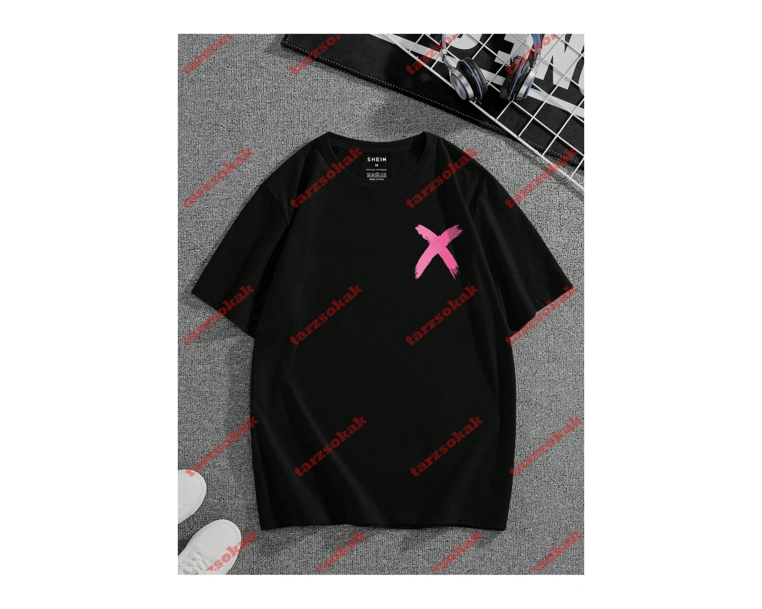 Model 3867 Erkek Yazlık Yuvarlak Yaka Kısa Kollu Günlük Tişört, Yaz