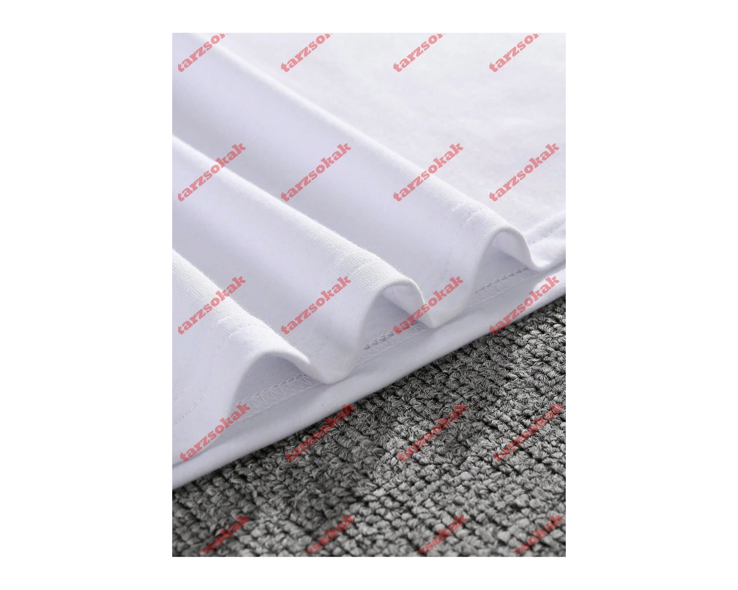 Model 3867 Erkek Yazlık Yuvarlak Yaka Kısa Kollu Günlük Tişört, Yaz