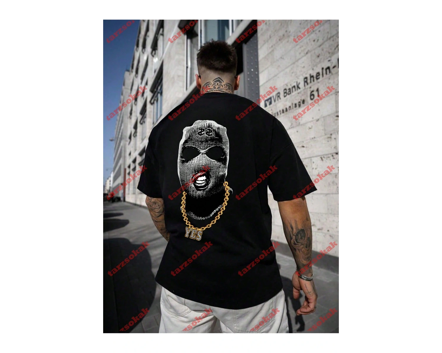 Model 3869 Erkek Yazlık Yuvarlak Yaka Kısa Kollu Günlük Tişört, Yaz