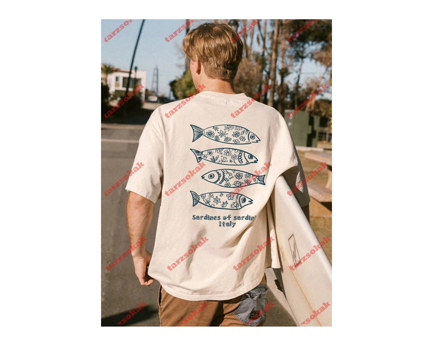 Model 3872 Erkek Yazlık Yuvarlak Yaka Kısa Kollu Günlük Tişört, Yaz