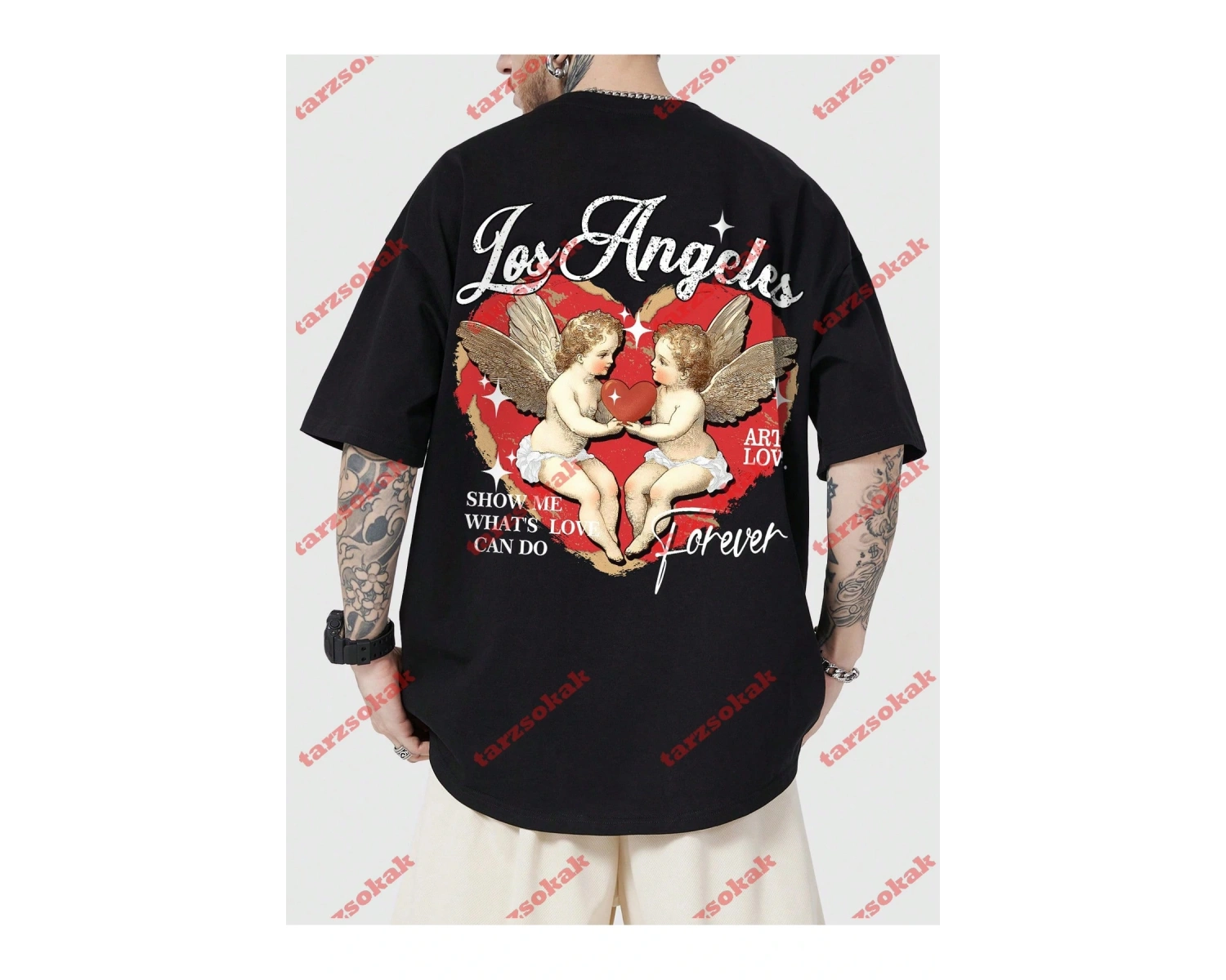 Model 3875 Erkek Yazlık Yuvarlak Yaka Kısa Kollu Günlük Tişört, Yaz