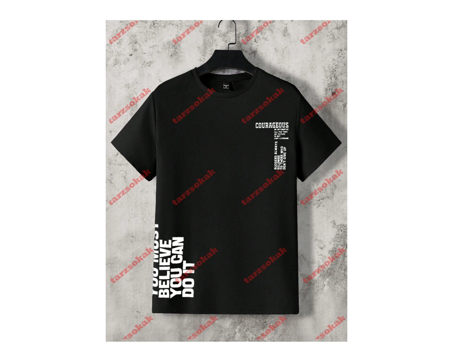 Model 3888 Erkek Yazlık Yuvarlak Yaka Kısa Kollu Günlük Tişört, Yaz