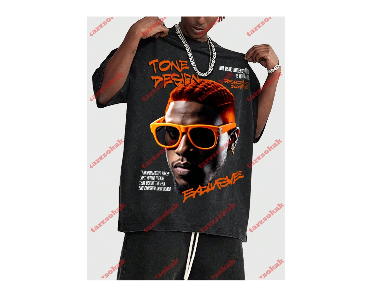 Model 3894 Erkek Yazlık Yuvarlak Yaka Kısa Kollu Günlük Tişört, Yaz