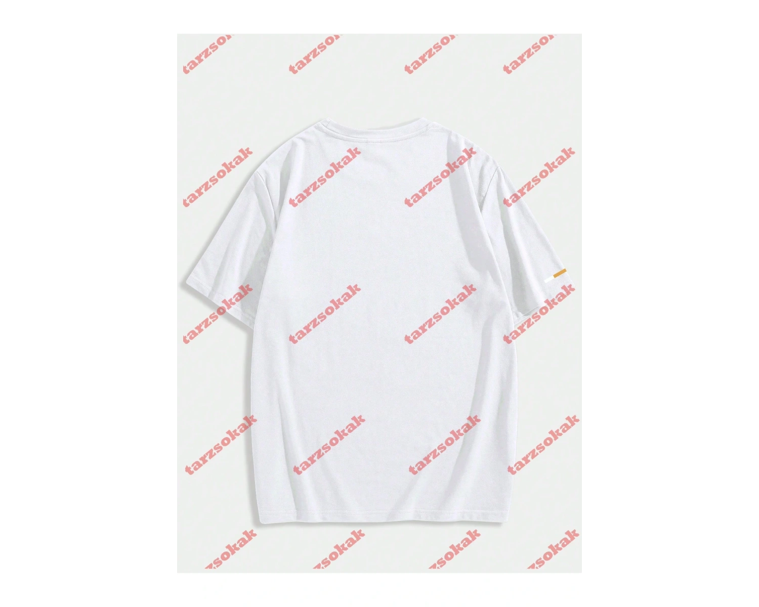 Model 3897 Erkek Yazlık Yuvarlak Yaka Kısa Kollu Günlük Tişört, Yaz