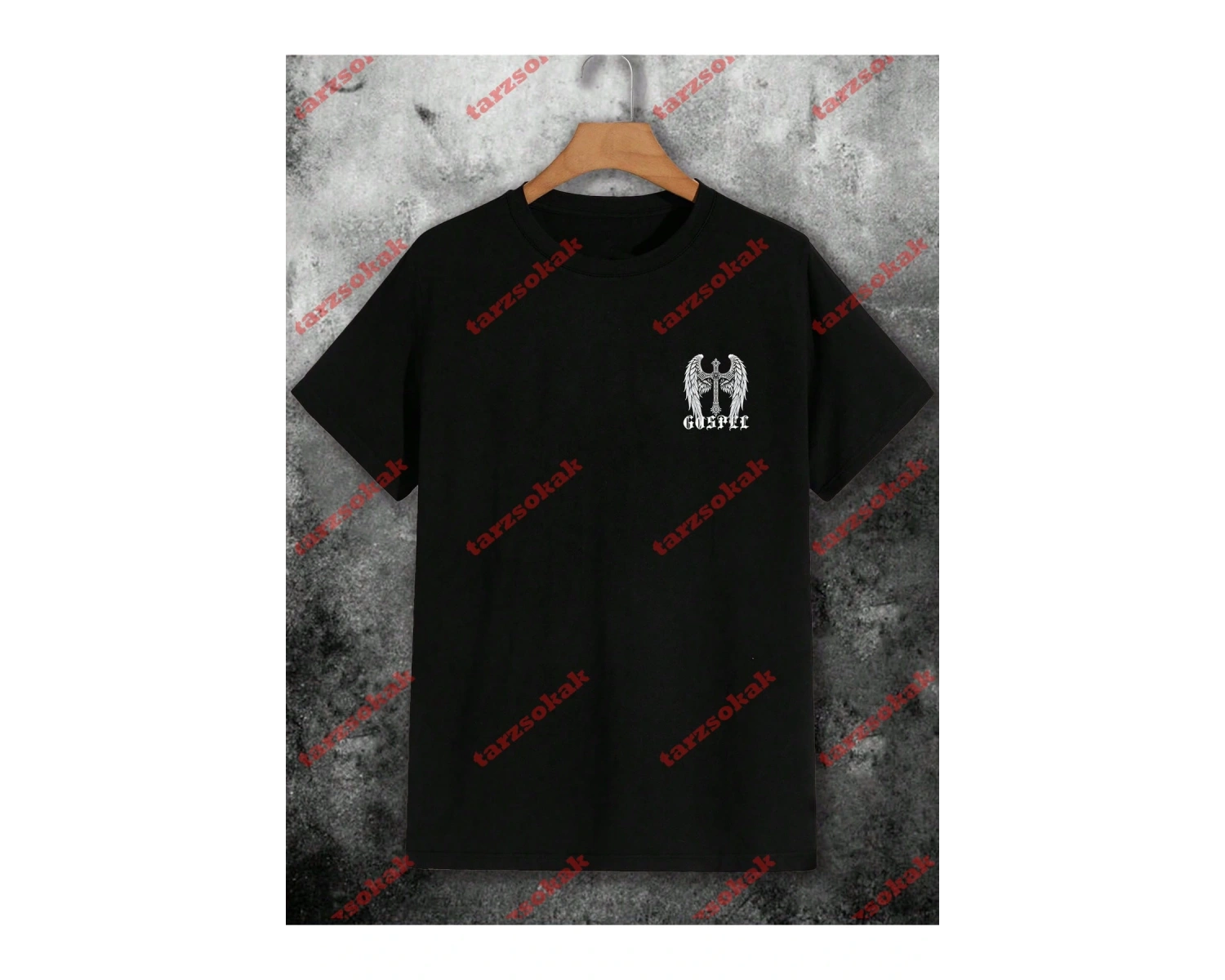 Model 3898 Erkek Yazlık Yuvarlak Yaka Kısa Kollu Günlük Tişört, Yaz