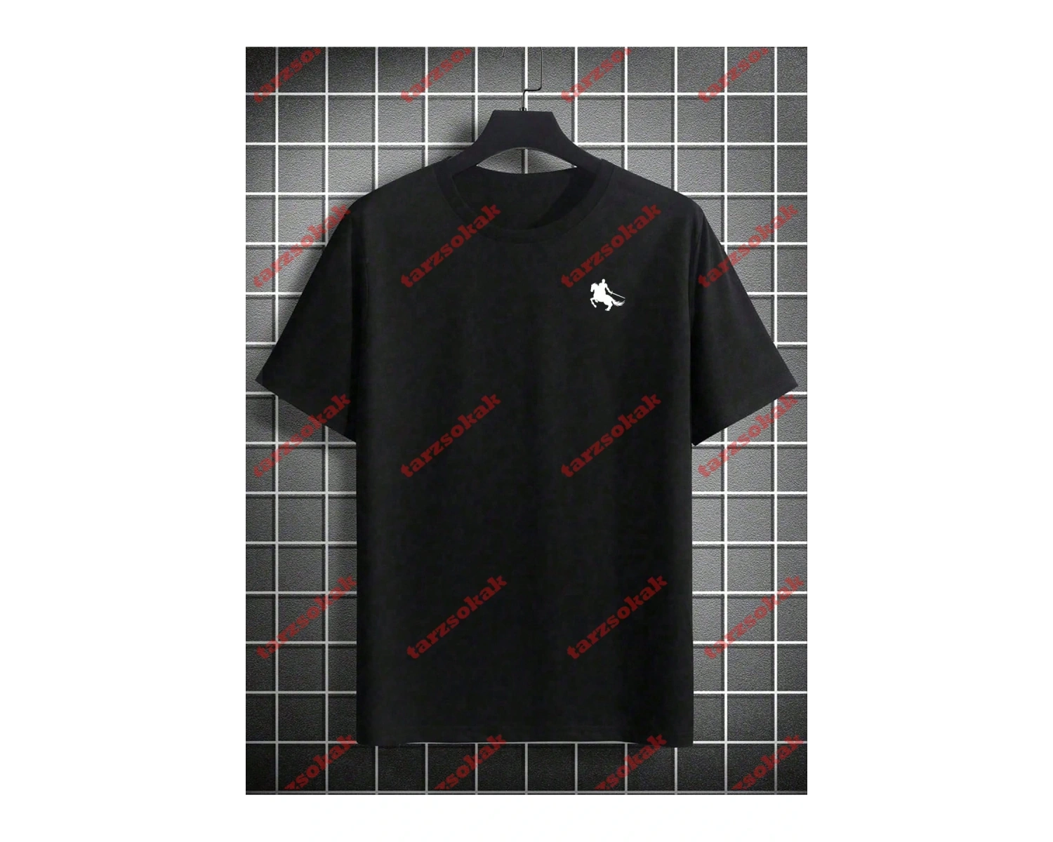 Model 3905 Erkek Yazlık Yuvarlak Yaka Kısa Kollu Günlük Tişört, Yaz