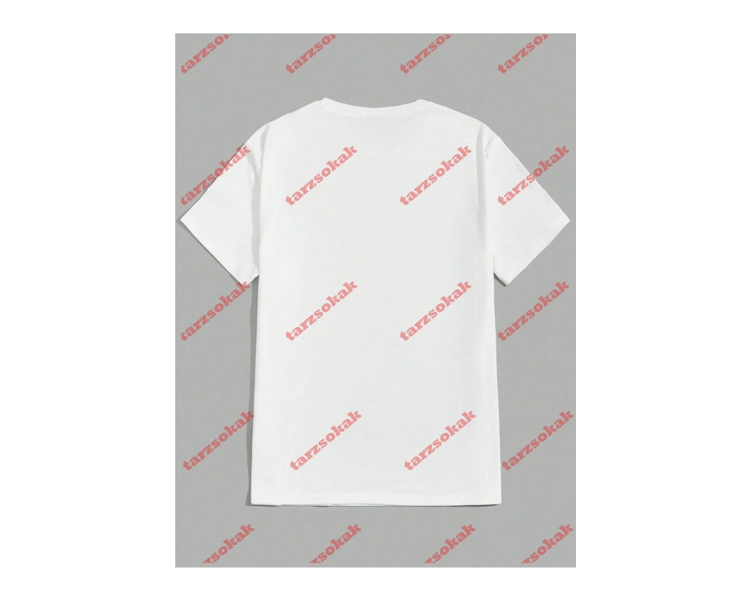 Model 3905 Erkek Yazlık Yuvarlak Yaka Kısa Kollu Günlük Tişört, Yaz