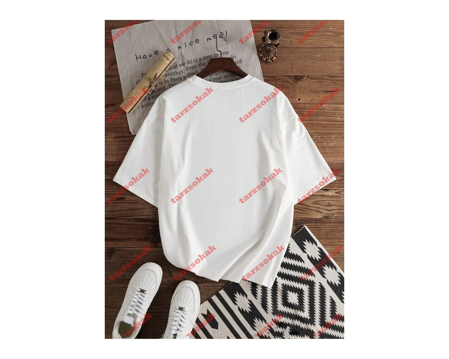 Model 3906 Erkek Yazlık Yuvarlak Yaka Kısa Kollu Günlük Tişört, Yaz