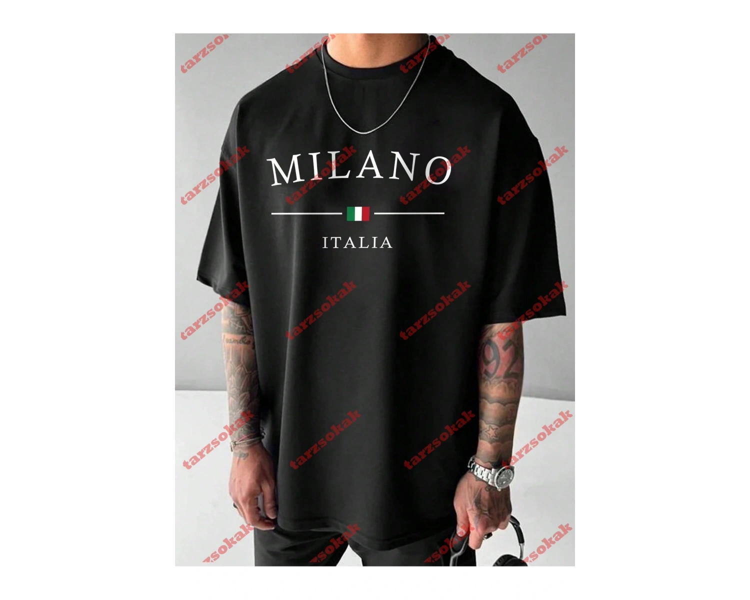 Model 3907 Erkek Yazlık Yuvarlak Yaka Kısa Kollu Günlük Tişört, Yaz