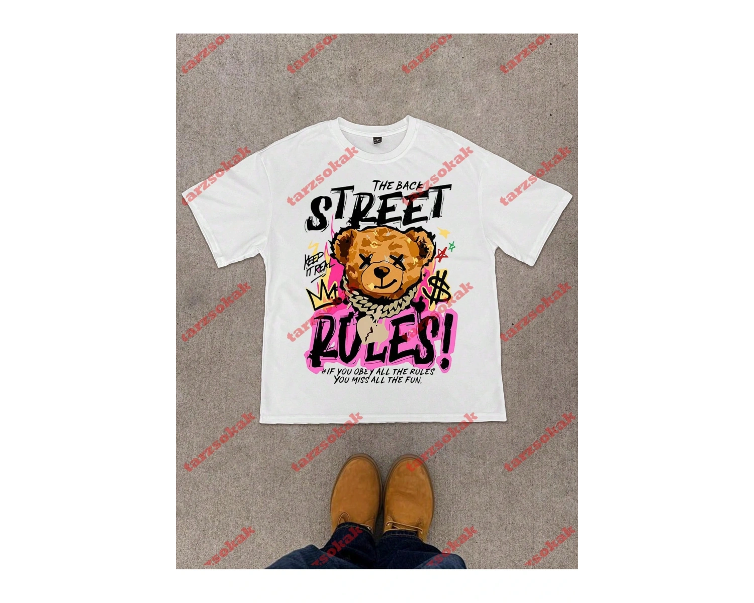 Model 3916 Erkek Yazlık Yuvarlak Yaka Kısa Kollu Günlük Tişört, Yaz