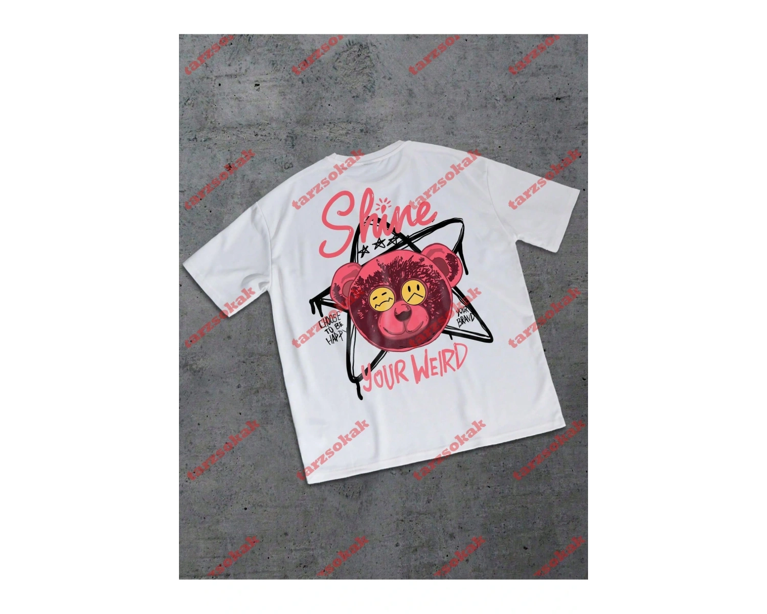 Model 3916 Erkek Yazlık Yuvarlak Yaka Kısa Kollu Günlük Tişört, Yaz