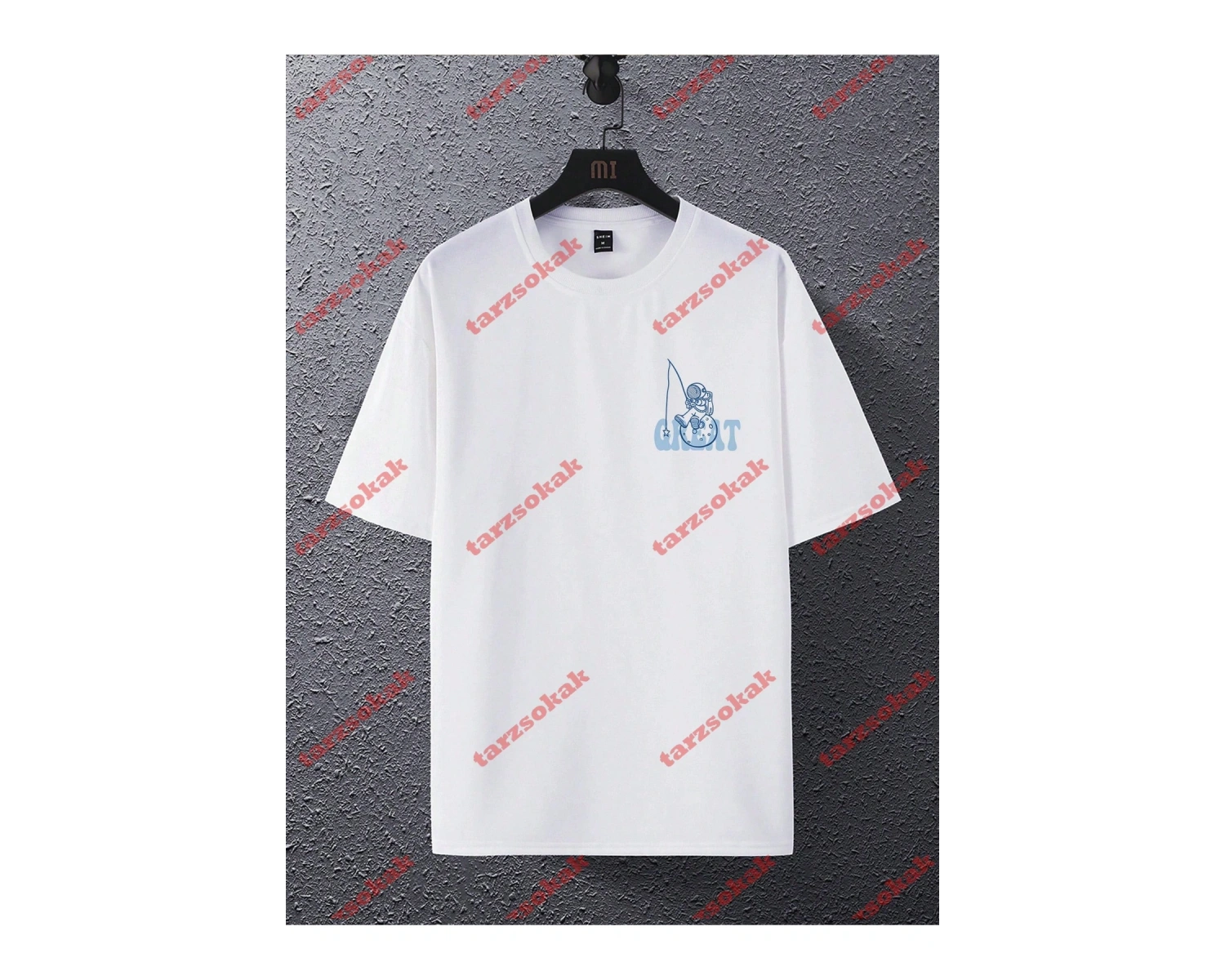 Model 3916 Erkek Yazlık Yuvarlak Yaka Kısa Kollu Günlük Tişört, Yaz