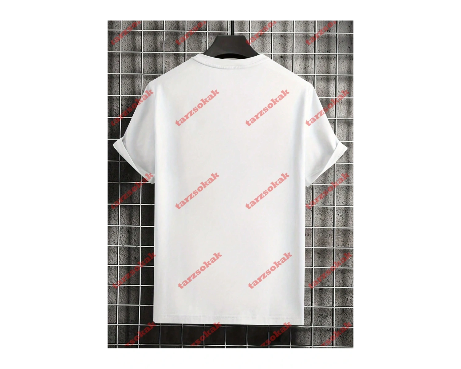 Model 3917 Erkek Yazlık Yuvarlak Yaka Kısa Kollu Günlük Tişört, Yaz