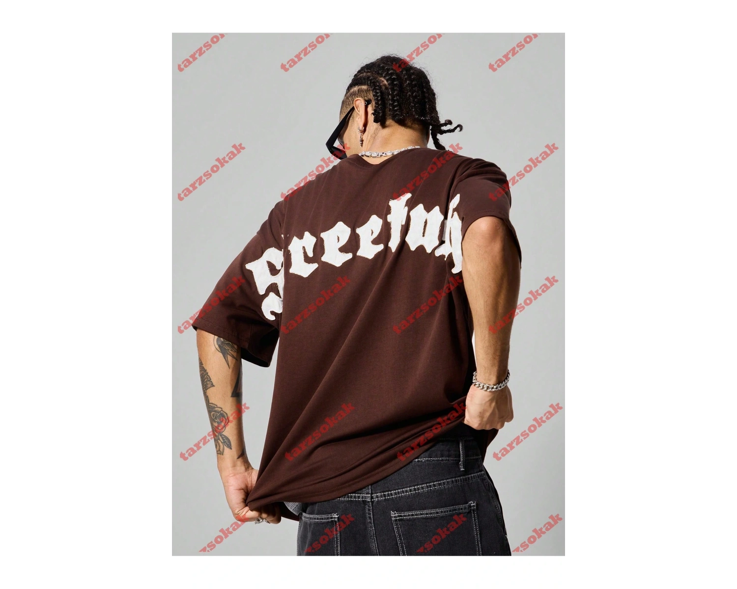 Model 3919 Erkek Yazlık Yuvarlak Yaka Kısa Kollu Günlük Tişört, Yaz