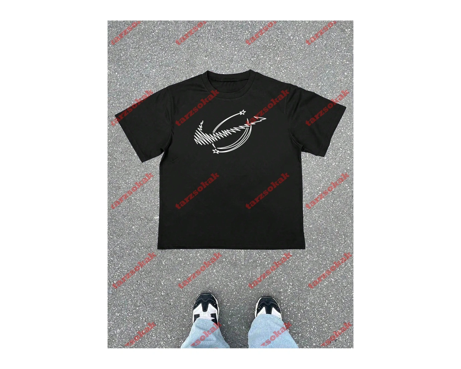 Model 3921 Erkek Yazlık Yuvarlak Yaka Kısa Kollu Günlük Tişört, Yaz