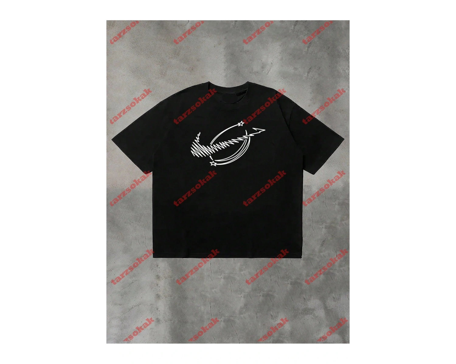 Model 3921 Erkek Yazlık Yuvarlak Yaka Kısa Kollu Günlük Tişört, Yaz