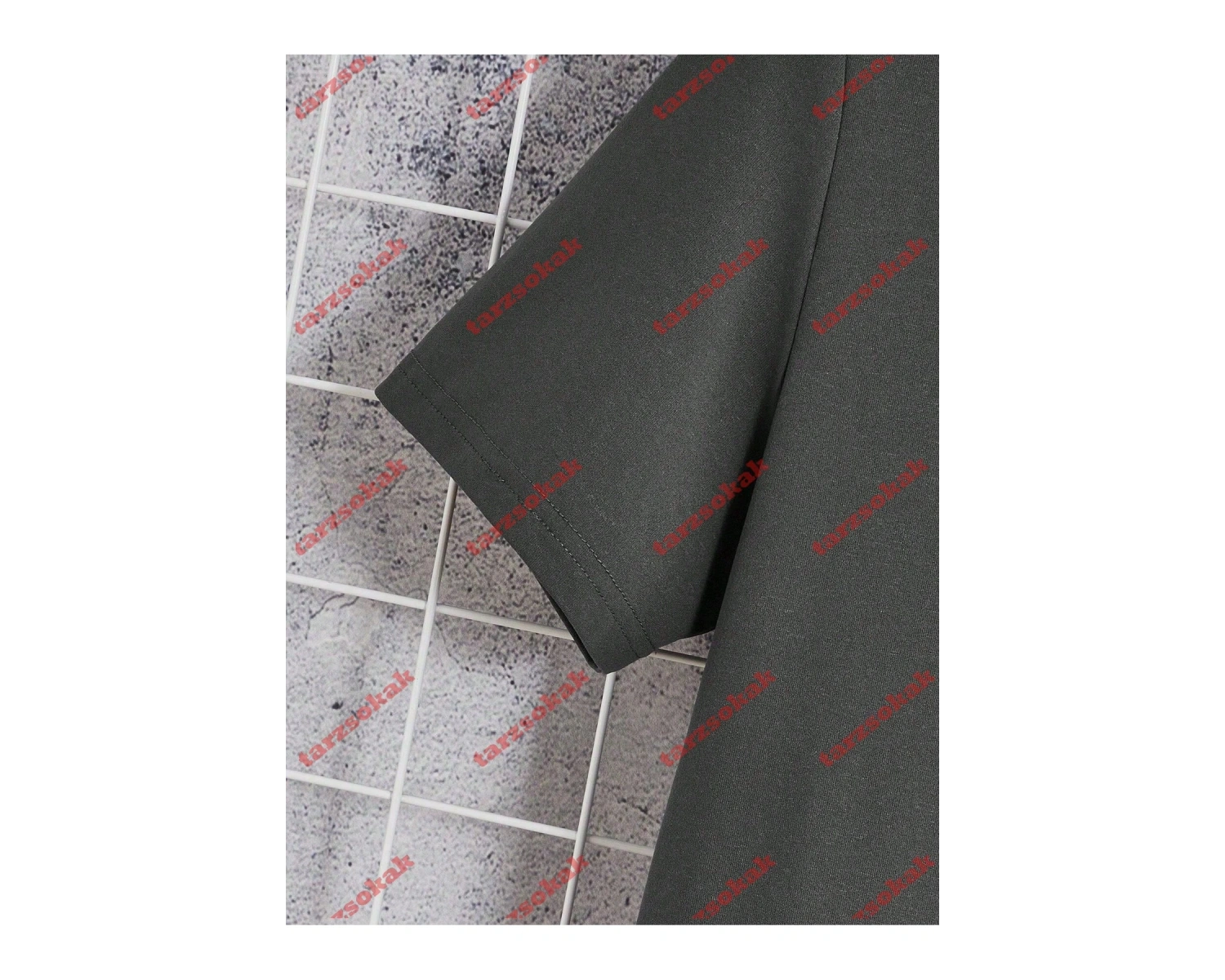 Model 3923 Erkek Yazlık Yuvarlak Yaka Kısa Kollu Günlük Tişört, Yaz