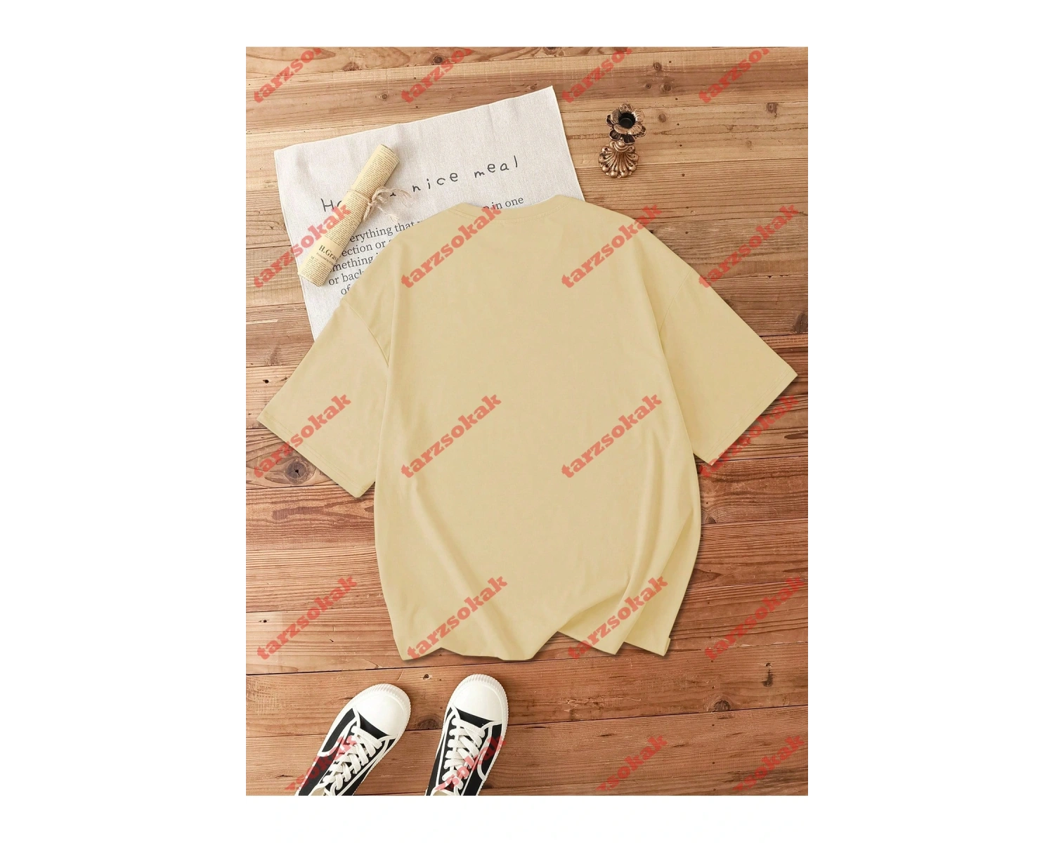 Model 3931 Erkek Yazlık Yuvarlak Yaka Kısa Kollu Günlük Tişört, Yaz