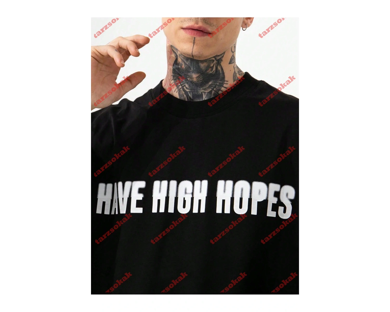 Model 3933 Erkek Yazlık Yuvarlak Yaka Kısa Kollu Günlük Tişört, Yaz