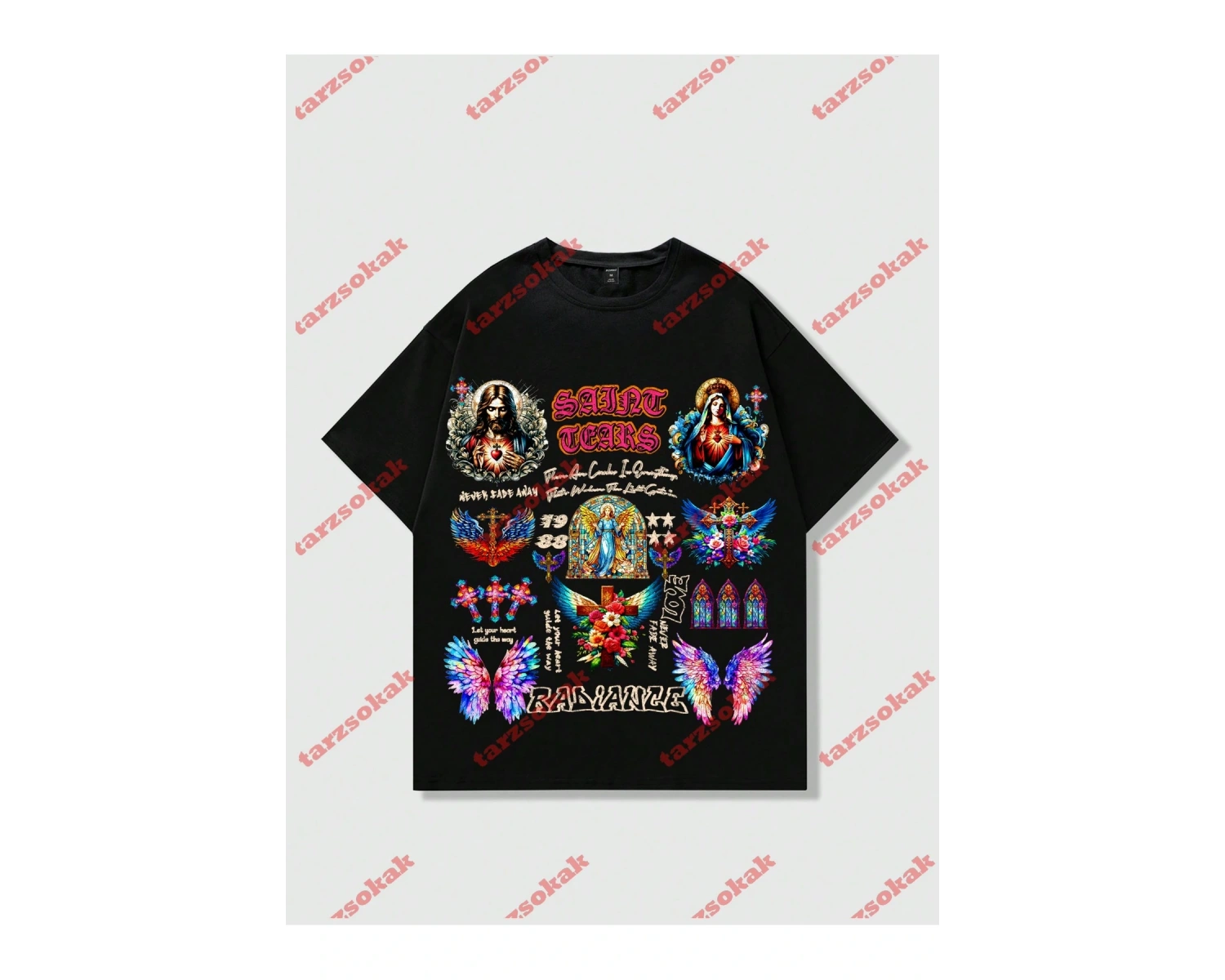 Model 3934 Erkek Yazlık Yuvarlak Yaka Kısa Kollu Günlük Tişört, Yaz